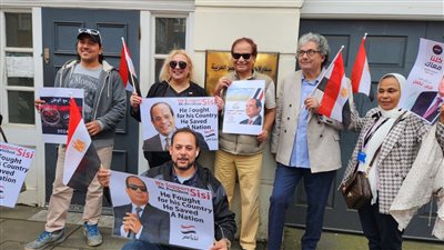 الاتحاد العام للمصريين ببريطانيا وليفربول وويلز يدعمون السيسى فى الانتخابات الرئاسية (صور)