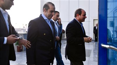 بالصور.. السيسي يجري الكشف الطبي لتقديم أوراق ترشحه لانتخابات الرئاسة