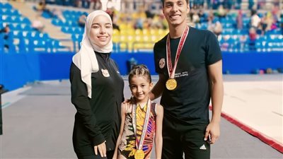 ريتال عرام تفوز بالميدالية الذهبية في الجمباز 