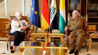 قادة كردستان يستقبلون الدبلوماسيين الأوروبيين لحل الخلافات بين بغداد وأربيل