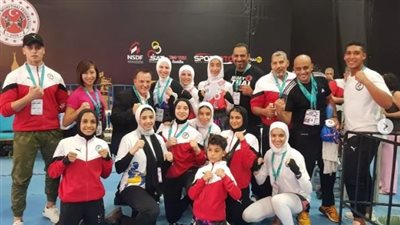 5 مصريين في نهائي بطولة العالم للمواي تاي بتركيا