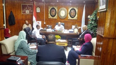 وكيل تعليم مطروح يرأس لجنة مقابلات اختيار وكيل جديد للإدارة التعليمية