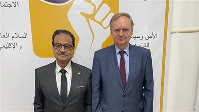 المرشح الرئاسي فريد زهران يستقبل سفير الاتحاد الأوروبي