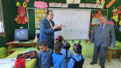 جولة تفقدية لوكيل تعليم الغربية للتأكد من انضباط العملية التعليمية.. صور 