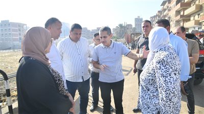 محافظ الغربية يتفقد أعمال النظافة ورفع الإشغالات وأعمال الرصف والتطوير بطنطا