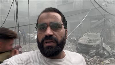 استشهاد الممثل الفلسطيني علي نسمان في غارة اسرائيلية على غزة