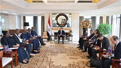 رئيس الوزراء يلتقي رئيس البنك الافريقي «أفريكسيم بنك» والوفد المرافق له