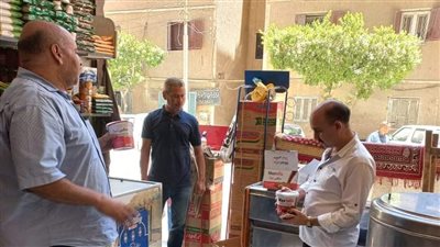 حملة موسعة لضبط الأسواق في المنيا 