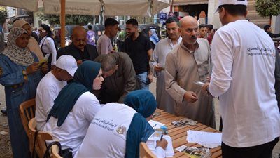 قوافل باب رزق تواصل دعمها لأهالي محافظة الشرقية 