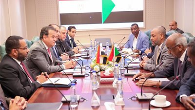 وزير الصحة يلتقي نظيره السوداني لبحث تعزيز سبل التعاون المشترك
