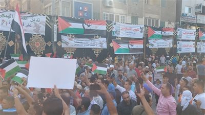 بالصور.. انتفاضة مصرية في كل الميادين والشوارع دعمًا للشعب الفلسطيني
