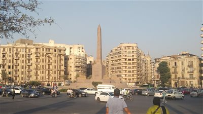 تعزيزات أمنية بعد توافد المتظاهرين لميدان التحرير تضامنا مع غزة| فيديو وصور