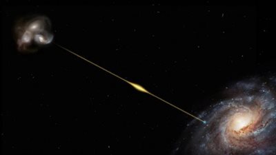 علماء فلك يرصدون انفجارا غامضا حدث قبل 8 مليارات عام