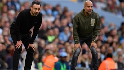 جوارديولا يكشف حقيقة ترشيح دي زيربي لخلافته في مانشستر سيتي