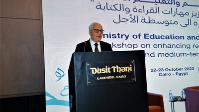 «وزير التعليم»: ضعف القراءة والكتابة تؤثر على فهم الطالب لبقية المواد الدراسية 