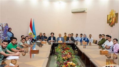 رئيس جامعةطنطا يشارك فى تقييم المشروعات بمبادرة دعم ابتكارات الطلاب