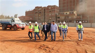 تفاصيل جولة محافظ المنوفية الميدانية لمدينة الشهداء والمستشفى الجديد 