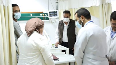 وزير الصحة يتفقد مركز القلب والجهاز الهضمي بمحافظة سوهاج