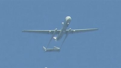 سيناء لحقوق الإنسان تنشر صور طائرات إسرائيلية راقبت رفح المصرية قبل قصف برج المراقبة 