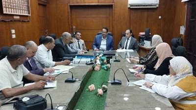 تفاصيل الاجتماع وكيل التعليم بالغربية مع مسئولي صندوق دعم وتمويل المشروعات