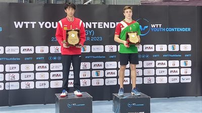 إستمرار منافسات بطولة الدولية لتنس الطاولة 