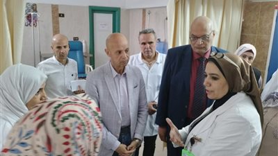 مدير صحة الشرقية وفرع التأمين الصحي يتابعان خطة رفع الاستعداد بمستشفى المبرة