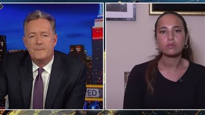 رحمة زين لـ بيريس مورجان: إسرائيل طفل مدلل لا يمكن لأحد قول لا لها.. وعلاقتها مع أمريكا تضع العالم في أزمة (فيديو)