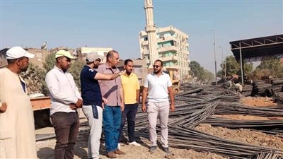 السكرتير العام المساعد بأسوان: متابعة تنفيذ الأعمال الجارية بمشروع تغطية مصرف السيل