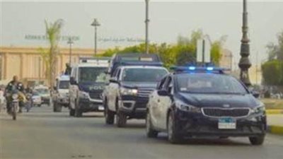 الإسعاف والمباحث أمام نادي أسوان الرياضي لهذا السبب