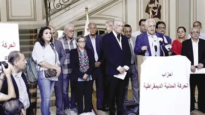 4 مطالب جريئة من الحركة المدنية الديمقراطية لـ الحكومة دعمًا للشعب الفلسطيني