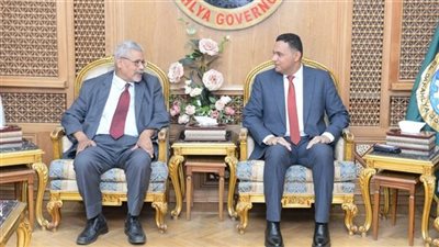 محافظ الدقهلية يستقبل نقيب الأطباء ومجلس النقابة 