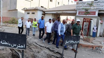 أشرف عطية يتفقد أعمال المستشفى الجامعي بأسوان 