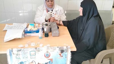 الكشف الطبي على 1768 حالة خلال قافلة طبية بالمنيا