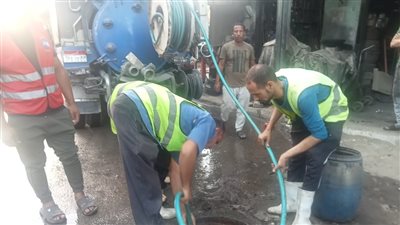 «مستقبل وطن» يتدخل لحل مشكلة الصرف الصحي بمدينة حلوان