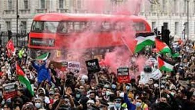 مظاهرات في الولايات المتحدة تنديدا بالعدوان الإسرائيلي