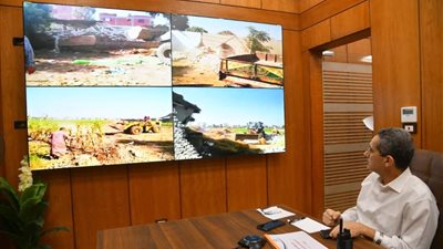 إزالة 37 تعديا على الأراضي الزراعية و11 مخالفة بناء بالغربية 