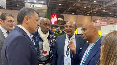 وزير السياحة والآثار يفتتح الجناح المصري المُشارك في بورصة لندن الدولية للسياحة WTM2023