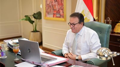 وزير الصحة يؤكد بذل كافة سبل الدعم لتقديم المساعدات للفلسطينيين