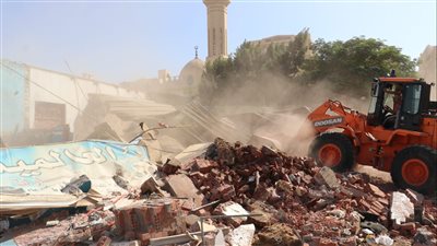 جهاز تنمية مدينة ٦أكتوبر ينفذ قرارات إزالة تعدى على أملاك الدولة