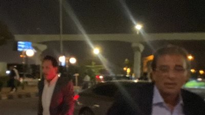 المنتج محمد العدل وخالد يوسف في عزاء ليلى صديق (صور)