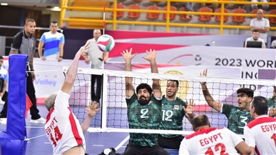 مصر تكتسح العراق في افتتاح بطولة العالم البارالمبية للكرة الطائرة