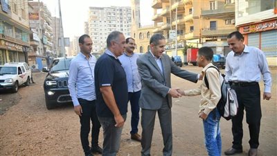 جولة مفاجئة لمحافظ الغربية لمتابعة اعمال الرصف والتطوير بمدينة قطور