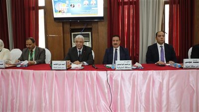 محافظ المنوفية ورئيس الجامعة يشهدان ملتقى البحث العلمي والصناعة ويفتتحان معرض الصناعات والابتكارات العلمية