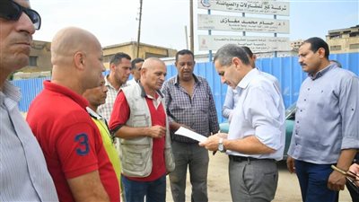 جولة مفاجئة لمحافظ الغربية لمدينة المحلة الكبرى لمتابعة تنفيذ عددا من المشروعات 