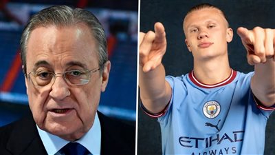 تقارير.. بيريز متردد فى ضم هالاند وشرط وحيد لإنهاء الصفقة