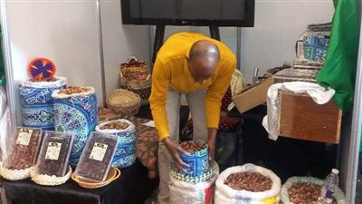 تفاصيل مشاركة محافظة أسوان بمهرجان الجيزة للتمور بنادى الزراعيين 