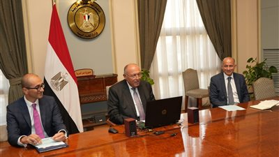 سامح شكري يعرب عن فخره بتحقيق أهداف مؤتمر تغير المناخ