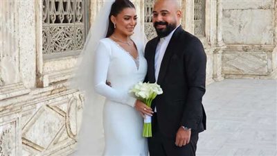 عقد قران المؤلف هاني سرحان وبسمة داود (صور)