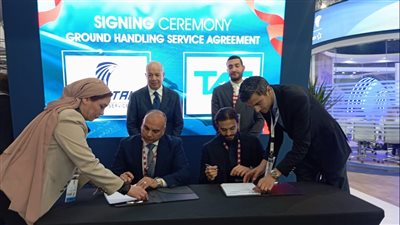 مصر للطيران للخدمـات الأرضية توقع عقد جديد مع وكيل الخدمة شركة (TAS)