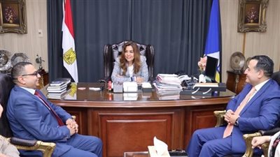 محافظ دمياط تستقبل مفوضية اللاجئين وكاريتاس